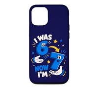 J'avais 6 Ans Maintenant, J'Ai 7 Ans, numéros de Dessins animés pour Enfants Coque pour iPhone 12/12 Pro