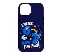 J'avais 6 Ans Maintenant, J'Ai 7 Ans, numéros de Dessins animés pour Enfants Coque pour iPhone 14