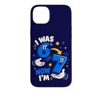 J'avais 6 Ans Maintenant, J'Ai 7 Ans, numéros de Dessins animés pour Enfants Coque pour iPhone 14 Plus
