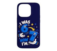 J'avais 6 Ans Maintenant, J'Ai 7 Ans, numéros de Dessins animés pour Enfants Coque pour iPhone 14 Pro