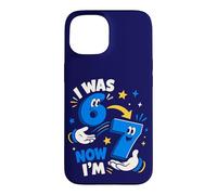 J'avais 6 Ans Maintenant, J'Ai 7 Ans, numéros de Dessins animés pour Enfants Coque pour iPhone 15