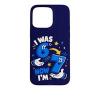 J'avais 6 Ans Maintenant, J'Ai 7 Ans, numéros de Dessins animés pour Enfants Coque pour iPhone 15 Pro Max