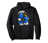 J'avais 6 Ans Maintenant, J'Ai 7 Ans, numéros de Dessins animés pour Enfants Sweat à Capuche