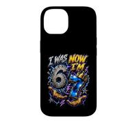 J'avais 6 Ans Maintenant J'Ai 7 Ans Six Seven Cool 7e Anniversaire Coque pour iPhone 14