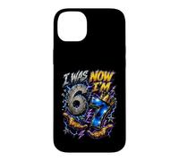 J'avais 6 Ans Maintenant J'Ai 7 Ans Six Seven Cool 7e Anniversaire Coque pour iPhone 14 Plus