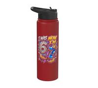 J'avais 6 ans maintenant j'ai 7 ans Six Seven Cool 7e anniversaire Stainless Steel Insulated Water Bottle