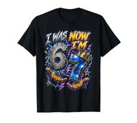 J'avais 6 Ans Maintenant J'Ai 7 Ans Six Seven Cool 7e Anniversaire T-Shirt