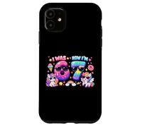 J'avais 6 Ans Maintenant, J'Ai 7 poneys Magiques, crème glacée, 67 mème, Anniversaire Coque pour iPhone 11