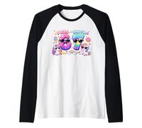 J'avais 6 Ans Maintenant, J'Ai 7 poneys Magiques, crème glacée, 67 mème, Anniversaire Manche Raglan