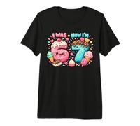 J'avais 6 Ans Maintenant Je suis 7 Ans Dripping Ice Cream Lover 67 Meme Birthday T-Shirt Haut de Gamme