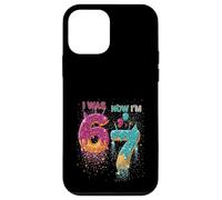 J'avais 6 Ans mais Maintenant J'Ai 7 Ans Drip Donut Six Seven Meme 7e Anniversaire Coque pour iPhone 12 Mini