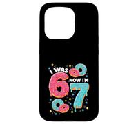 J'avais 6 Ans mais Maintenant J'Ai 7 Ans Drip Donut Six Seven Meme 7e Anniversaire Coque pour iPhone 15 Pro