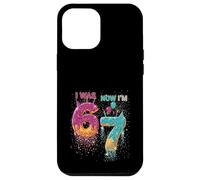 J'avais 6 Ans mais Maintenant J'Ai 7 Ans Drip Donut Six Seven Meme 7e Anniversaire Coque pour iPhone 12 Pro Max