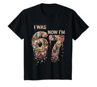 J'avais 6 Ans mais Maintenant J'Ai 7 Ans Horse Six Seven Meme 7th Birthday T-Shirt