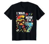 J'avais 6 Ans mais Maintenant J'Ai 7 Ans Monster Truck Six Seven 7e Anniversaire T-Shirt