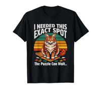 J'avais Besoin de cet Endroit précis : Le Puzzle Peut Attendre, Chat T-Shirt