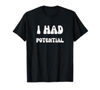 J'avais du potentiel, Blague sur la Physique rétro, Style Vintage T-Shirt