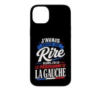 J'avais Envie de Rire Programme de la Gauche Humour Coque pour iPhone 14 Plus