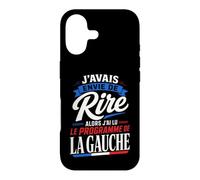 J'avais Envie de Rire Programme de la Gauche Humour Coque pour iPhone 17