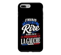 J'avais Envie de Rire Programme de la Gauche Humour Coque pour iPhone 7 Plus/8 Plus