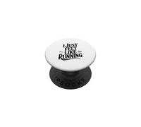 J'avais Juste Envie de Courir PopSockets PopGrip Adhésif