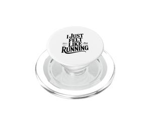 J'avais Juste Envie de Courir PopSockets PopGrip pour MagSafe