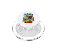 J'avais Le Bon Parcours dans Ma Tête Humour Agility Chien PopSockets PopGrip pour MagSafe