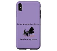 J'avais l'habitude de jouer du piano à l'oreille, maintenant j'utilise mes mains Coque pour iPhone XS Max