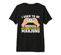 J'avais l'habitude d'être Normal Puis J'Ai découvert Le Mahjong des Paris sur Le Casino T-Shirt Haut de Gamme