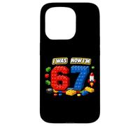 J'avais Six Ans Maintenant J'Ai Sept Ans 6 7 Blocs 67 Meme 7e Anniversaire Coque pour iPhone 15 Pro