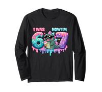 J'avais Six Ans Maintenant J'Ai Sept Ans 6 7 Kaiju 67 Meme 7th Bday Kids Manche Longue