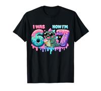 J'avais Six Ans Maintenant J'Ai Sept Ans 6 7 Kaiju 67 Meme 7th Bday Kids T-Shirt