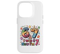 J'avais Six Ans Maintenant J'Ai Sept Ans Autism Easter 67 Meme 7e Anniversaire Coque pour iPhone 14 Pro