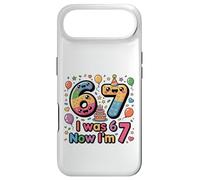 J'avais Six Ans Maintenant J'Ai Sept Ans Autism Easter 67 Meme 7e Anniversaire Coque pour iPhone Air