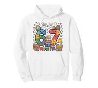 J'avais Six Ans Maintenant J'Ai Sept Ans Autism Easter 67 Meme 7e Anniversaire Sweat à Capuche