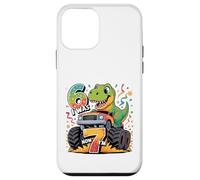 J'avais Six Ans Maintenant, J'Ai Sept Ans, Dinosaure 67, mème, 7e Anniversaire, garçons Coque pour iPhone 12 Mini