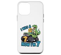 J'avais Six Ans Maintenant, J'Ai Sept Ans, Dinosaure 67, mème, 7e Anniversaire, garçons Coque pour iPhone 12 Mini