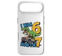 J'avais Six Ans Maintenant, J'Ai Sept Ans, Dinosaure 67, mème, 7e Anniversaire, garçons Coque pour iPhone Air