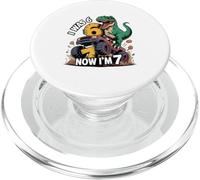 J'avais Six Ans Maintenant, J'Ai Sept Ans, Dinosaure 67, mème, 7e Anniversaire, garçons PopSockets PopGrip pour MagSafe