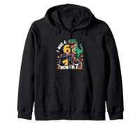 J'avais Six Ans Maintenant, J'Ai Sept Ans, Dinosaure 67, mème, 7e Anniversaire, garçons Sweat à Capuche