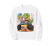 J'avais Six Ans Maintenant, J'Ai Sept Ans, Dinosaure 67, mème, 7e Anniversaire, garçons Sweatshirt