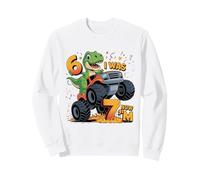 J'avais Six Ans Maintenant, J'Ai Sept Ans, Dinosaure 67, mème, 7e Anniversaire, garçons Sweatshirt