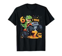 J'avais Six Ans Maintenant, J'Ai Sept Ans, Dinosaure 67, mème, 7e Anniversaire, garçons T-Shirt