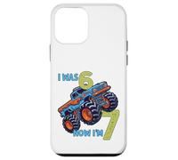 J'avais Six Ans Maintenant J'Ai Sept Ans Monster Truck 67 Meme 7e Anniversaire Coque pour iPhone 12 Mini