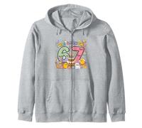 J'avais Six Ans, Maintenant J'Ai Sept Ans, Pâques 67, Meme, 7e Anniversaire Sweat à Capuche