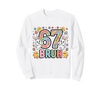 J'avais Six Ans, Maintenant J'Ai Sept Ans, Pâques 67, Meme, 7e Anniversaire Sweatshirt