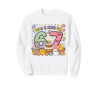 J'avais Six Ans, Maintenant J'Ai Sept Ans, Pâques 67, Meme, 7e Anniversaire Sweatshirt