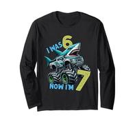 J'avais Six Ans, Maintenant J'Ai Sept Ans Shark 67 Meme 7e Manche Longue