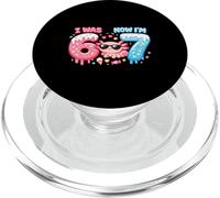 J'avais Six Ans Maintenant Je suis Sept 6 7 Axolotl 67 Meme 7e Anniversaire PopSockets PopGrip pour MagSafe