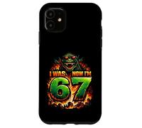 J'avais Six Ans Maintenant Je suis Sept 6 7 Kaiju 67 Meme 7e Anniversaire Coque pour iPhone 11